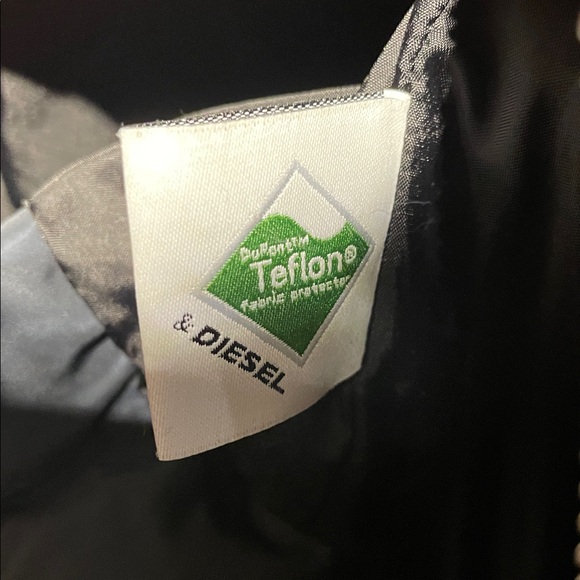 Diesel Men’s Teflon Jacket | Lightweight J-Rise Motorcycle Nylon Jacket - Picture 12 of 16